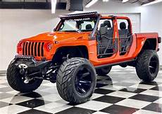 Orange Jeep Wrangler